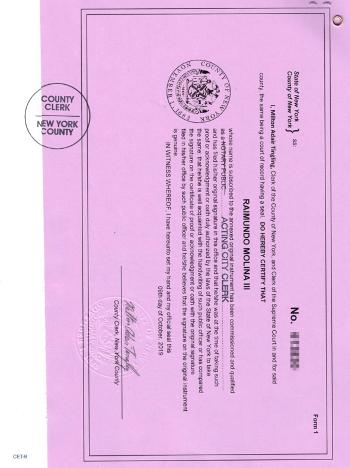 Heiratsurkunde aus New York City / Seite 4 (Certificate of Marriage Registration)